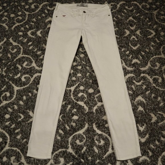 Hollister White Skinny Jeans - Picture 1 of 8